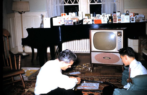 Christmas 1961 at my Grandparents house in Mountain Lakes, NJ