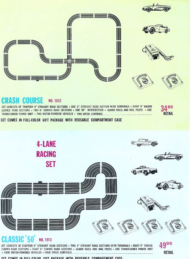 1962 Aurora Model Motoring product catalog